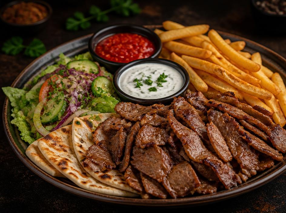 Kebabtallrik